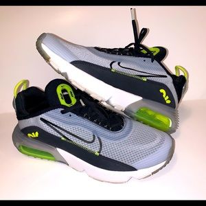 Nike Kids Air Max 2090 (GS) SILVER/YELLOW - 7Y